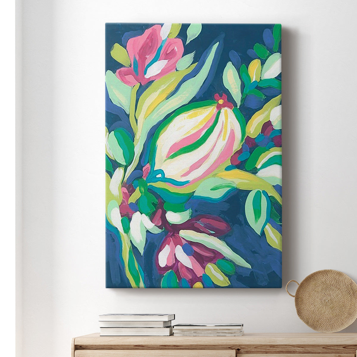 Blue Tropics III - Canvas Art Print