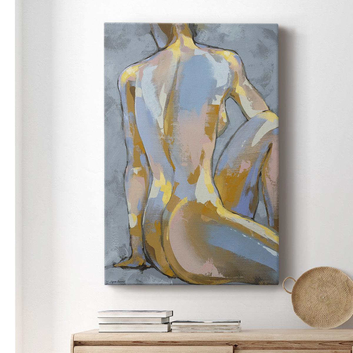 Grey Maiden II Premium Gallery Wrapped Canvas - Ready to Hang