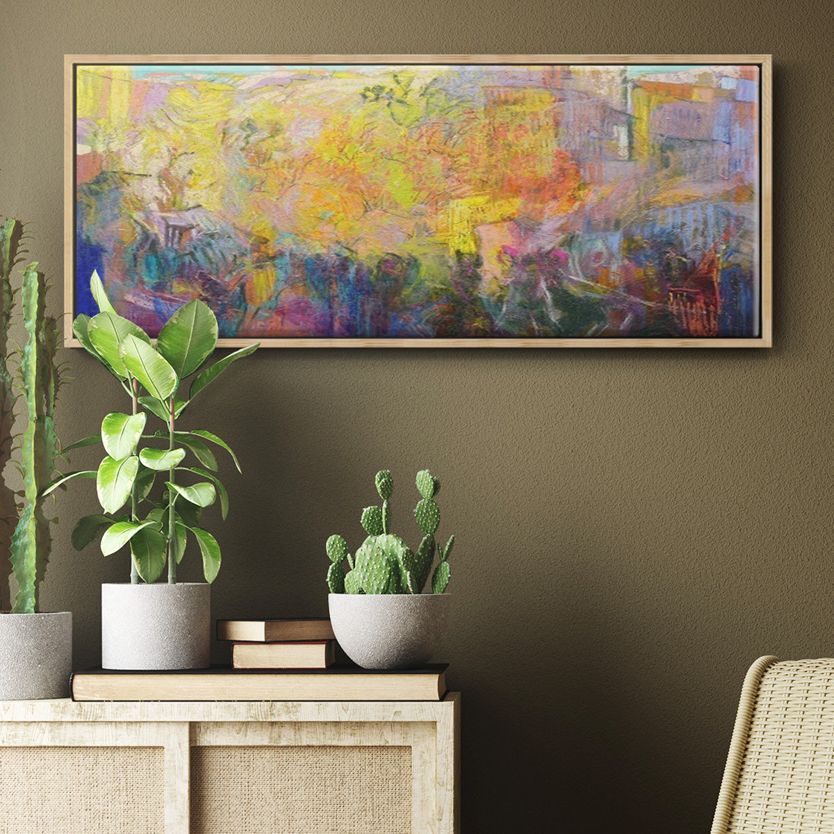 Incantanta - Floater Framed Canvas Print