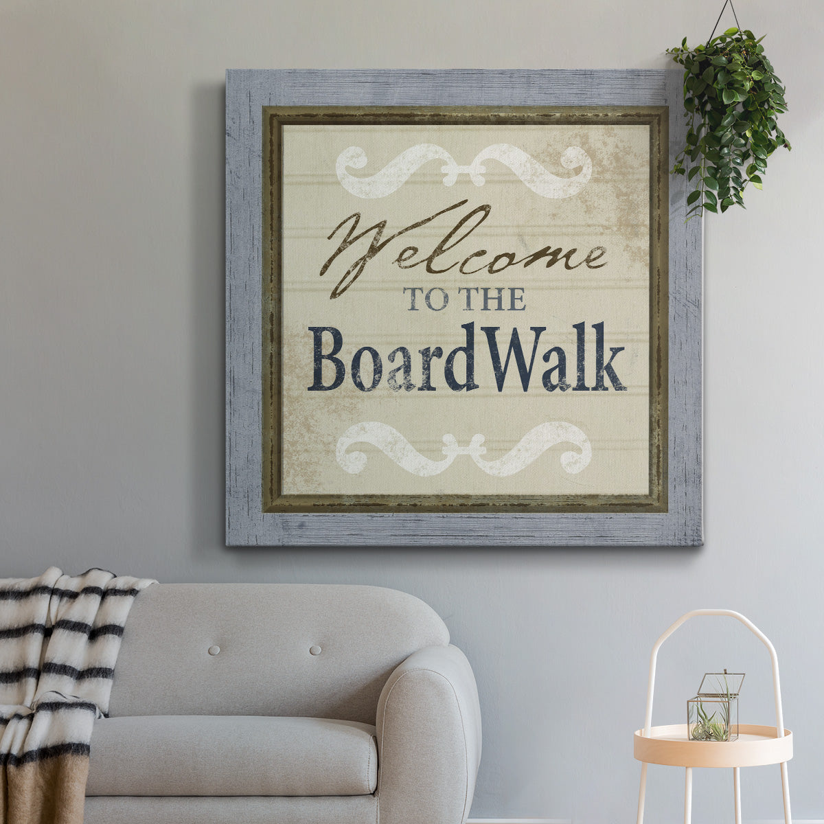 Beach Sign XI-Premium Gallery Wrapped Canvas - Ready to Hang