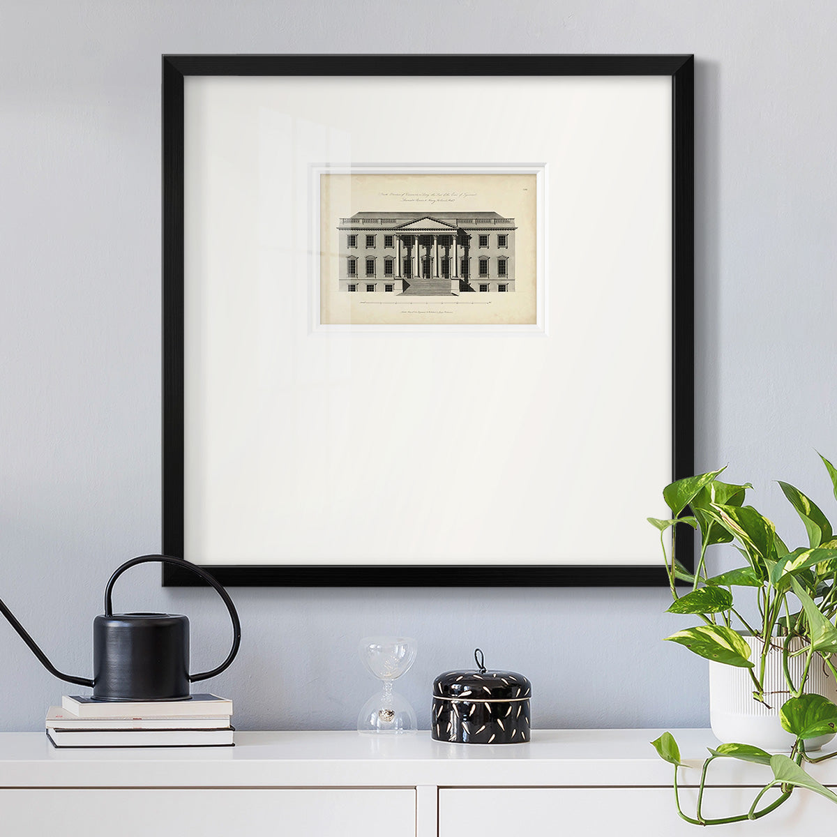 Richardson Architecture II Premium Framed Print Double Matboard