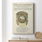 Printed Embellished Bookplate I Premium Gallery Wrapped Canvas - Ready to Hang