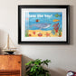 Cute Sea Creatures II - Modern Framed Art Print