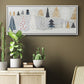 Christmas Chalet Collection D - Floater Framed Canvas Print