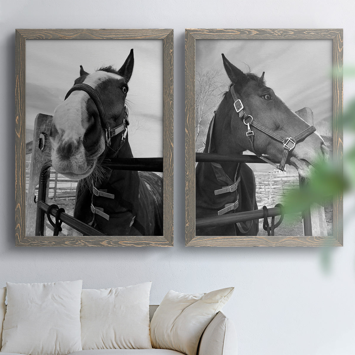 Argenteuil - Premium Framed Canvas 2 Piece Set - Ready to Hang