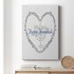 Hanukkah Heart - Canvas Art Print