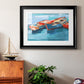 Primary Boats I Premium Framed Print - Ready to Hang