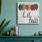 Hello Fall Leaves-Premium Gallery Wrapped Canvas - Ready to Hang