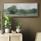 Soft Green Landscape I - Floater Framed Canvas Print