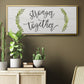 Stronger Together - Floater Framed Canvas Print