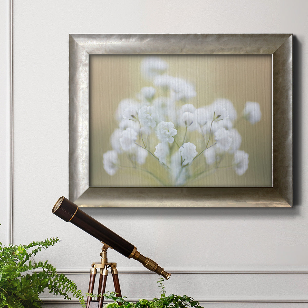 Baby's Breath Study I Premium Framed Canvas- Ready to Hang