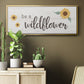Be a Wildflower - Floater Framed Canvas Print