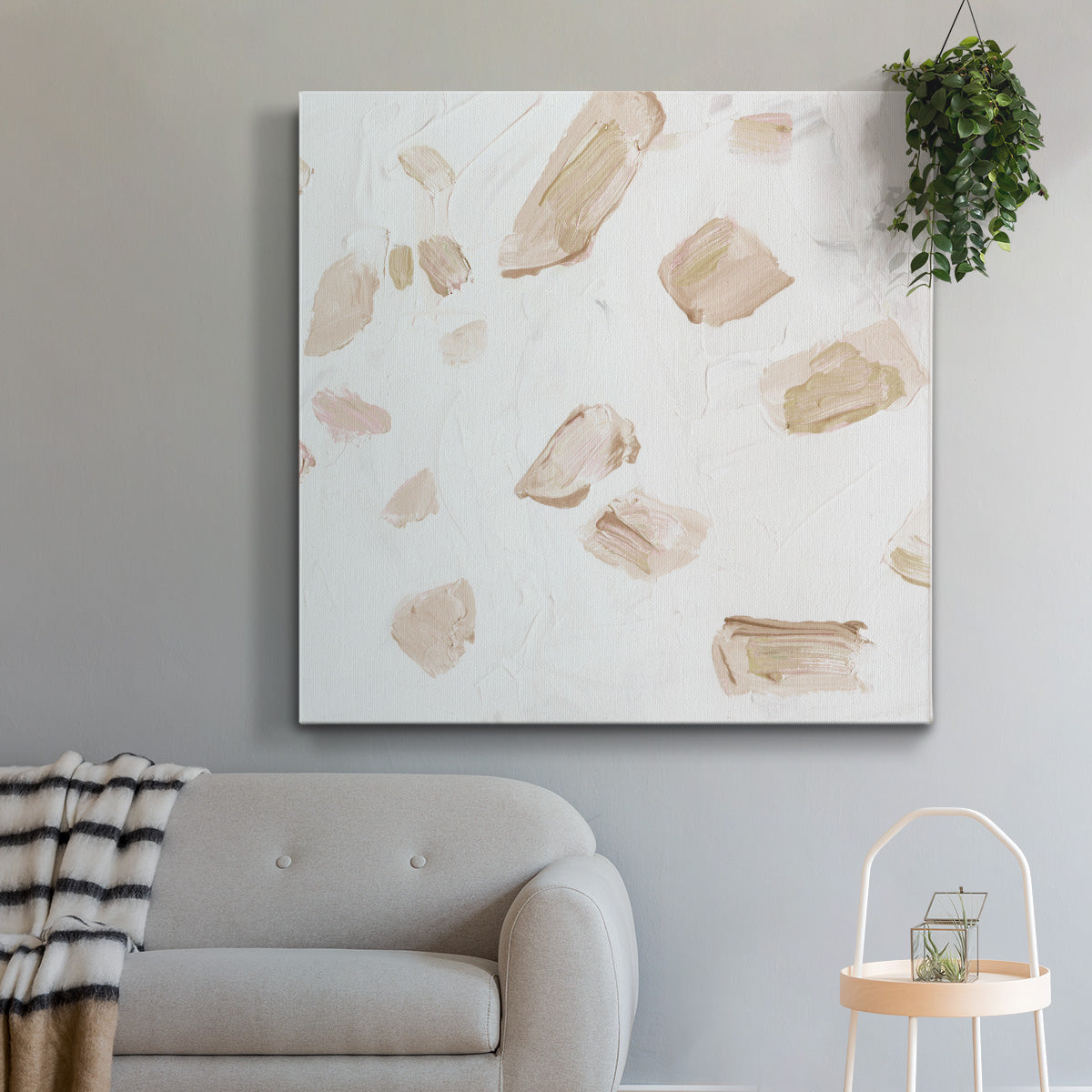Blushing Neutrals II - Canvas Art Print