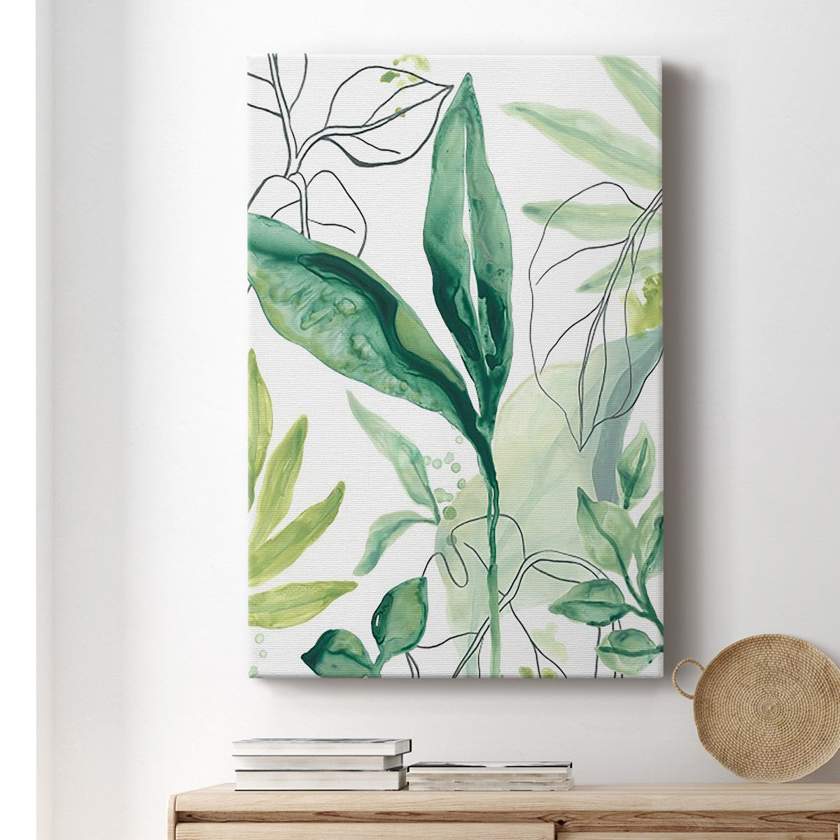 Tropical Palm Chorus IV - Canvas Art Print