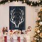 Antlers & Lights - Gallery Wrapped Canvas