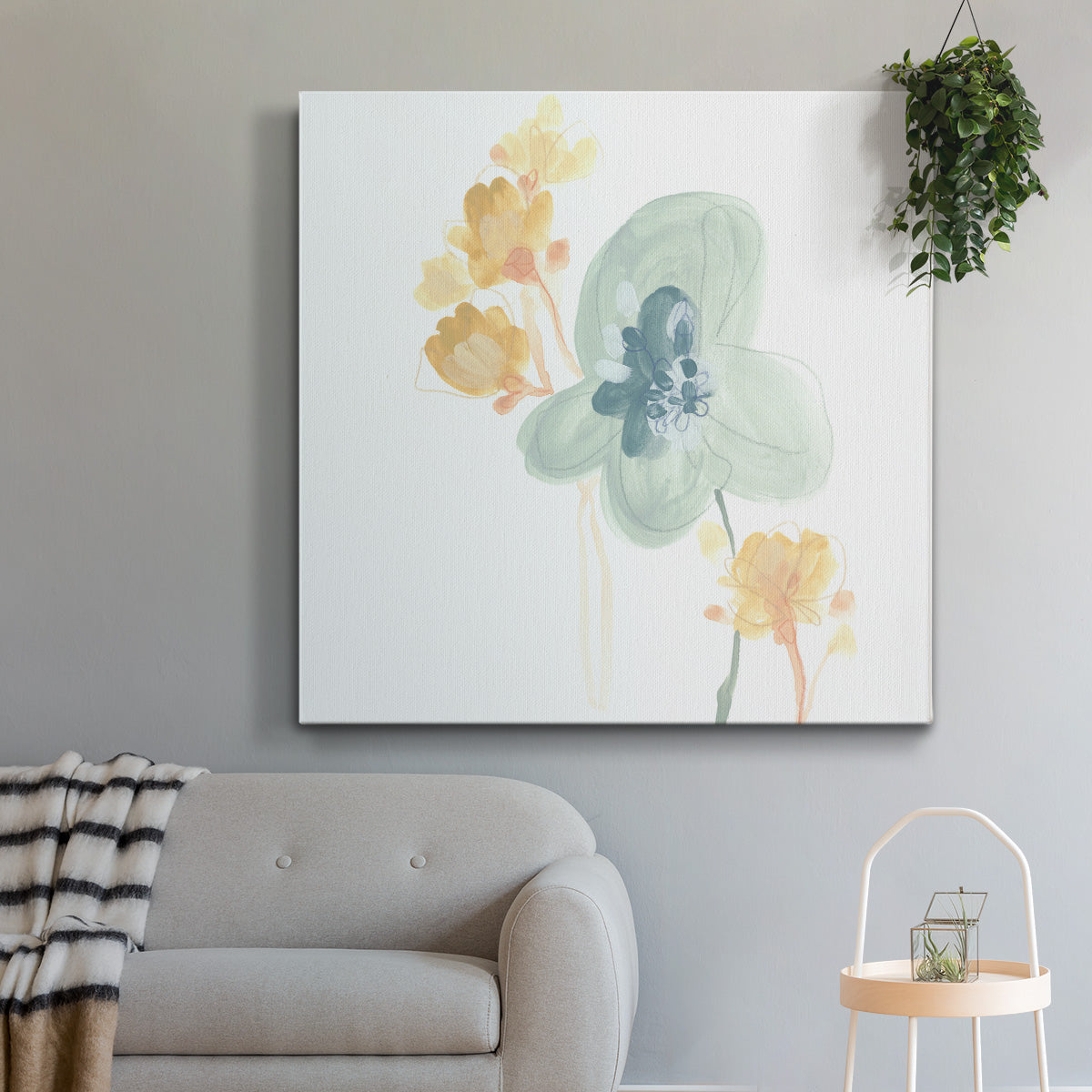 Petite Petals I - Canvas Art Print