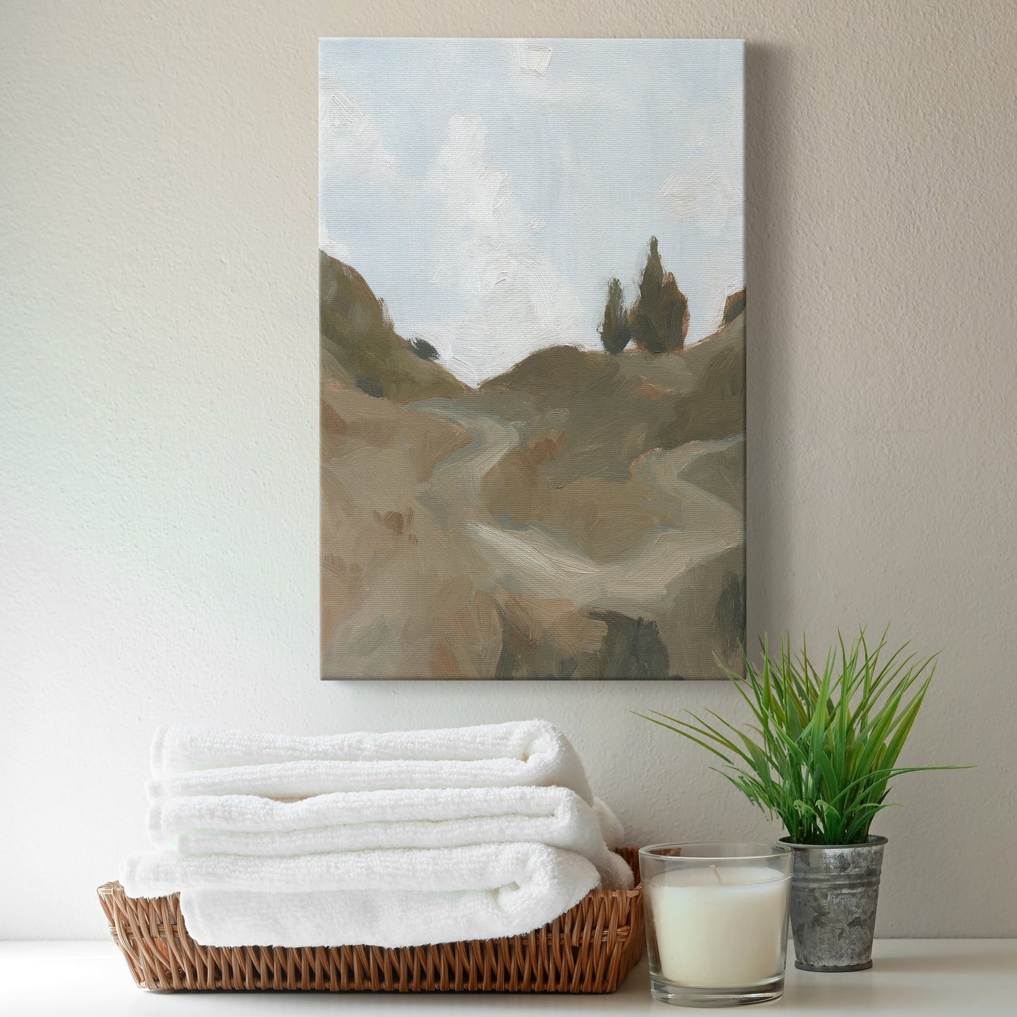 West Fork Hiking Trail III Premium Gallery Wrapped Canvas - Ready to Hang