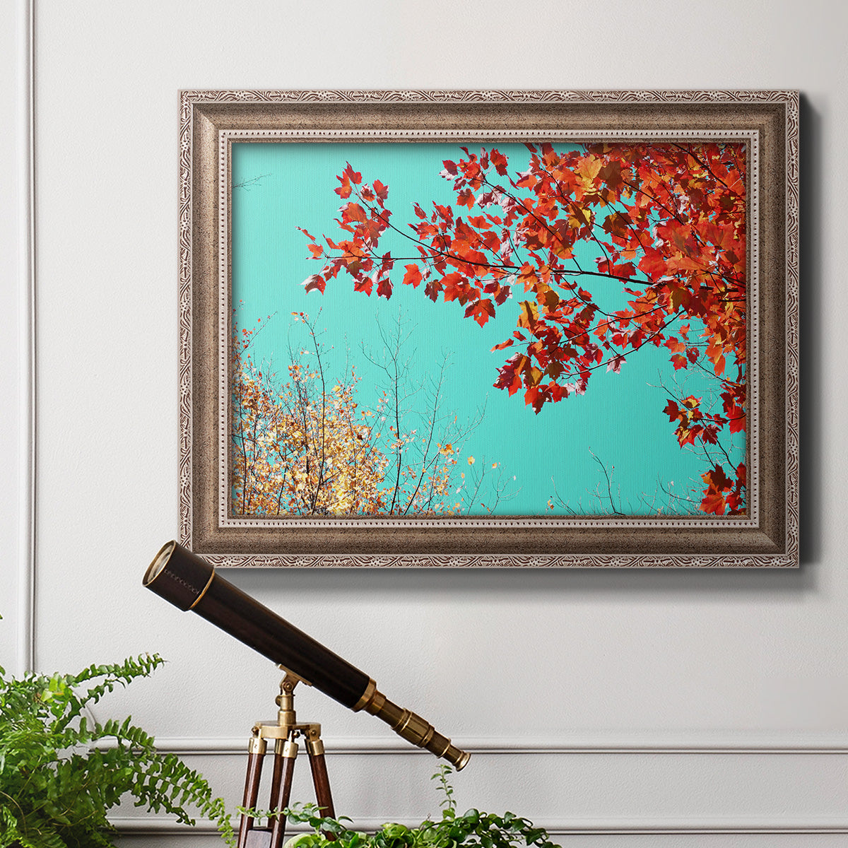 Autumn Tapestry I - Ornate Framed Canvas Print