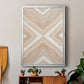 Diametric Clementine II - Modern Framed Canvas Print