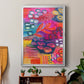 Vivaciously Changing I - Modern Framed Canvas Print