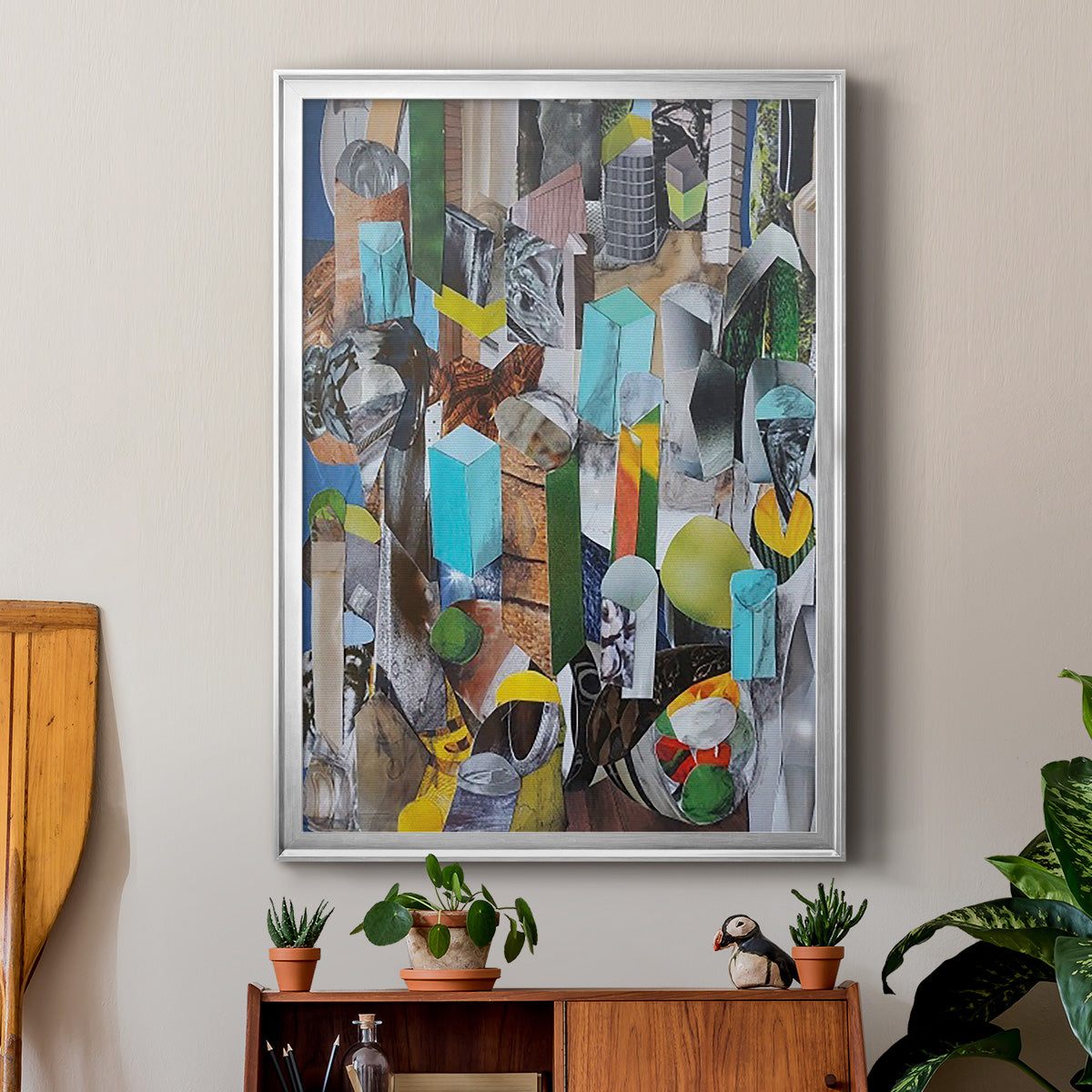 Puerto Vallarta - Modern Framed Canvas Print