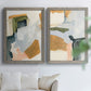 Palette Meld I - Premium Framed Canvas 2 Piece Set - Ready to Hang