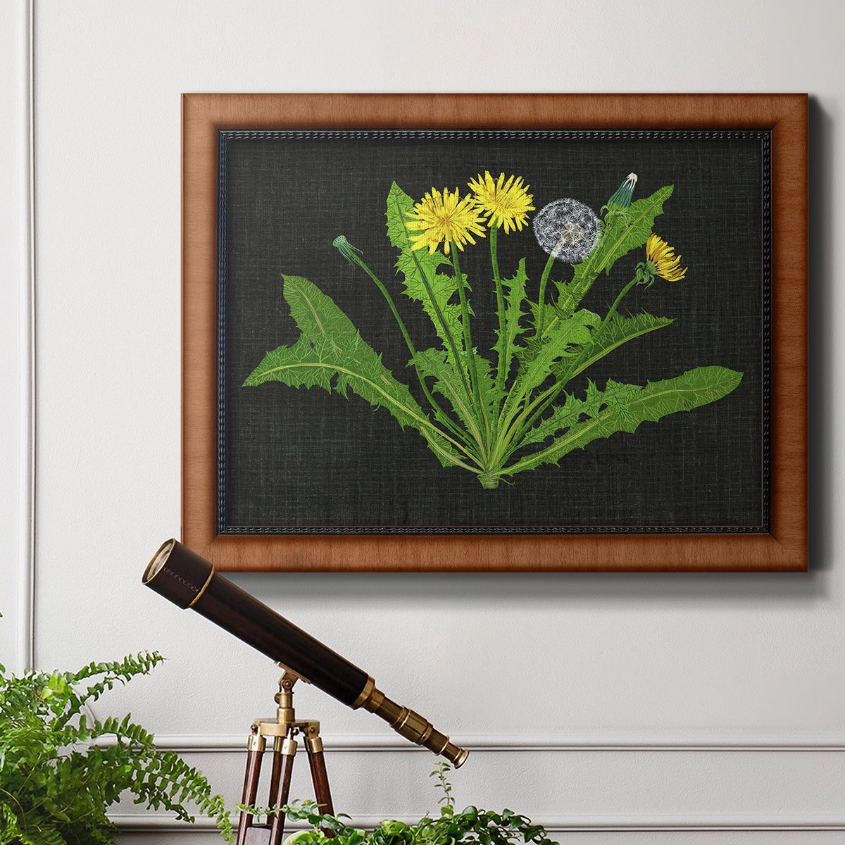 Wild Dandelion II Premium Framed Canvas- Ready to Hang