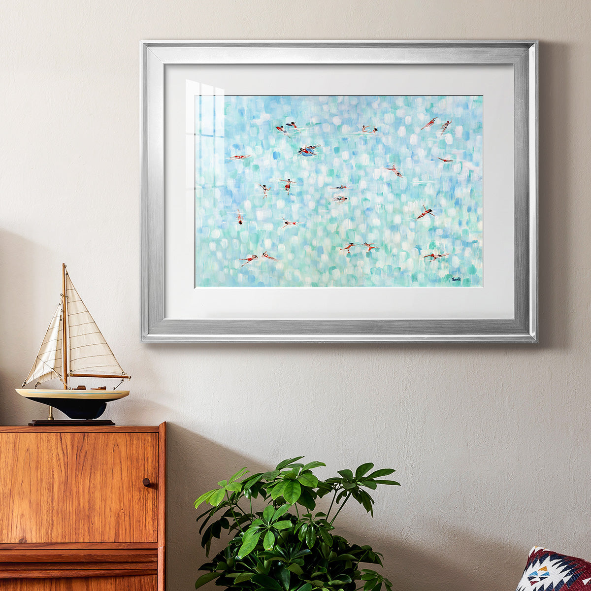 Endless Horizons Premium Framed Print - Ready to Hang