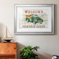 Pumpkin Patch - Modern Framed Art Print