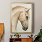 Golden Palomino I - Modern Framed Canvas Print