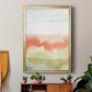 Blushing Sunrise I - Modern Framed Canvas Print