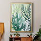 Textured Coral I - Modern Framed Canvas Print
