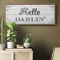 Hello Darlin' - Floater Framed Canvas Print
