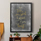 Fire in Your Soul - Modern Framed Canvas Print