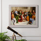 Christ Washing the Disciples' Feet - Ornate Framed Canvas Print