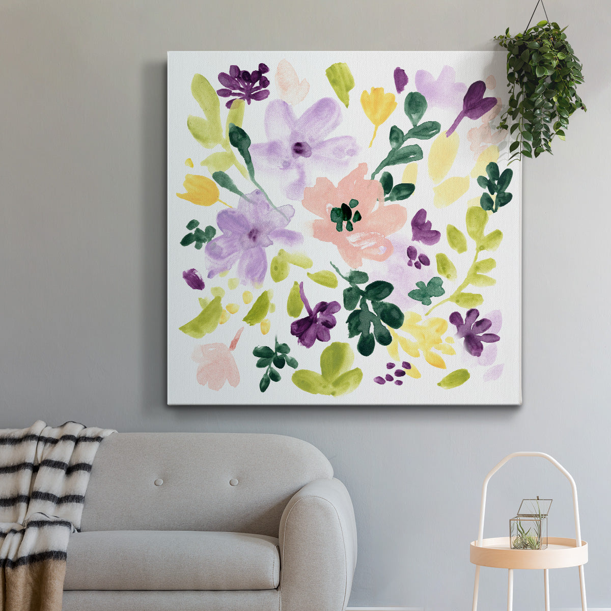 Lavender Meadow II - Canvas Art Print