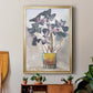 Oxalis in Vase II - Modern Framed Canvas Print