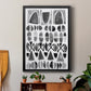 Grey Arches I - Modern Framed Canvas Print