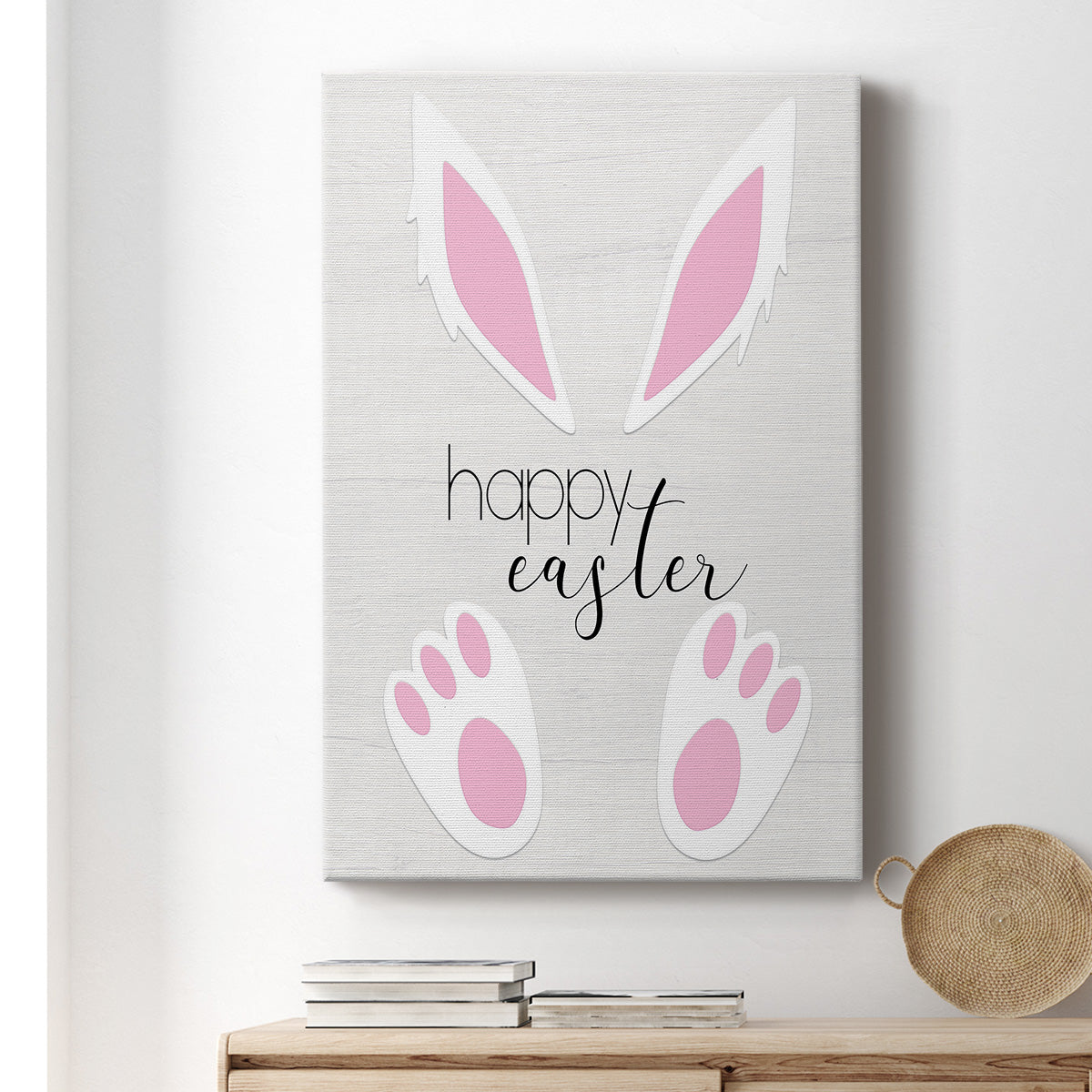 Happy Easter Premium Gallery Wrapped Canvas - Ready to Hang