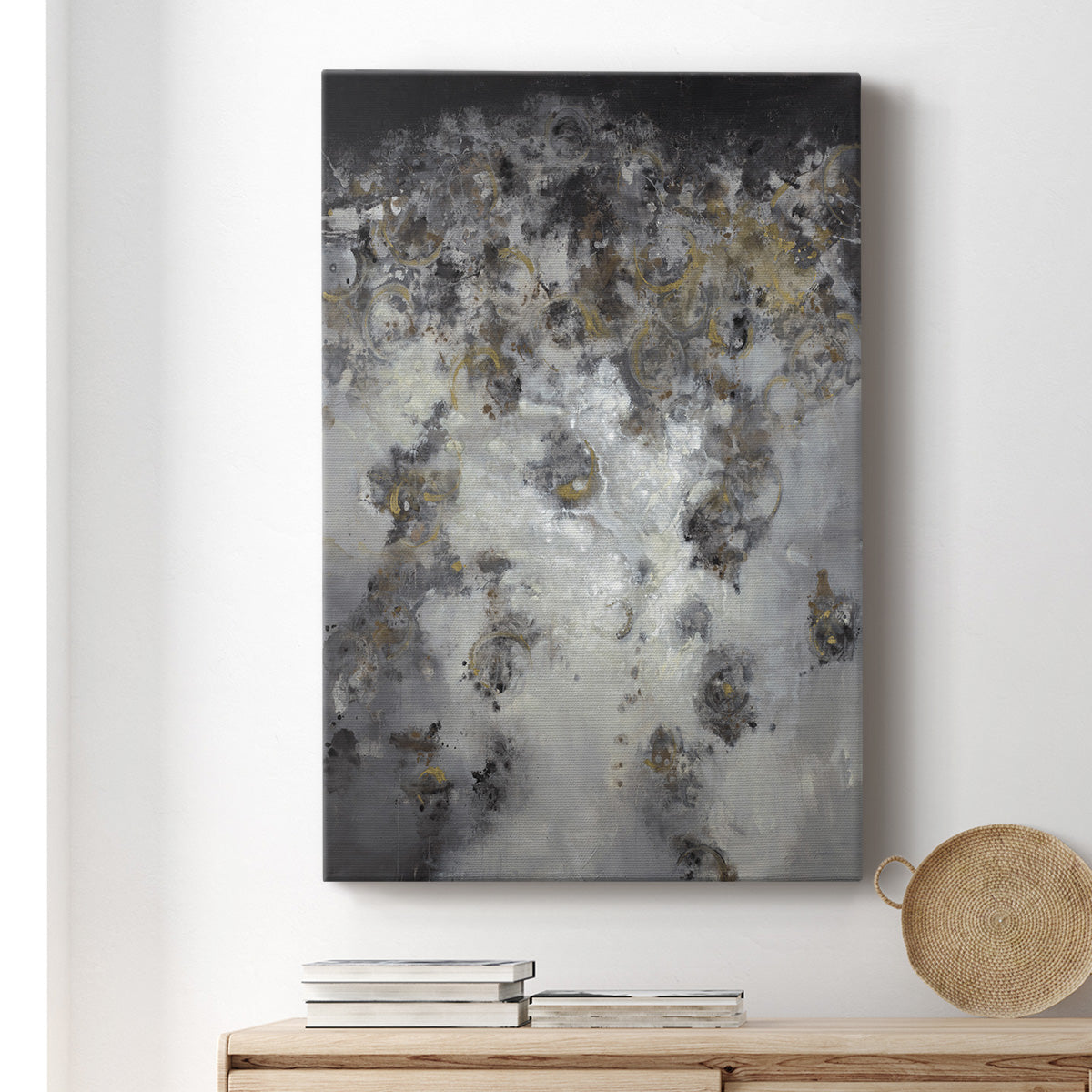 Meteor Showers Premium Gallery Wrapped Canvas - Ready to Hang