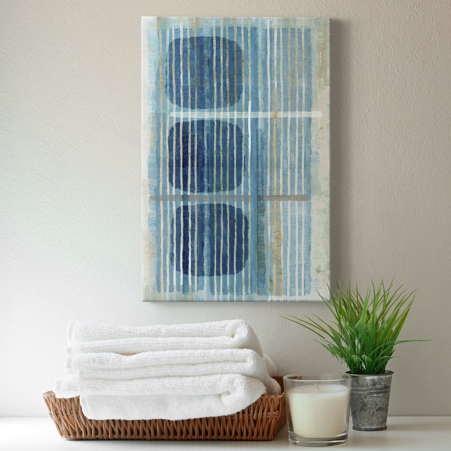 Blue Blue Horizon II Premium Gallery Wrapped Canvas - Ready to Hang