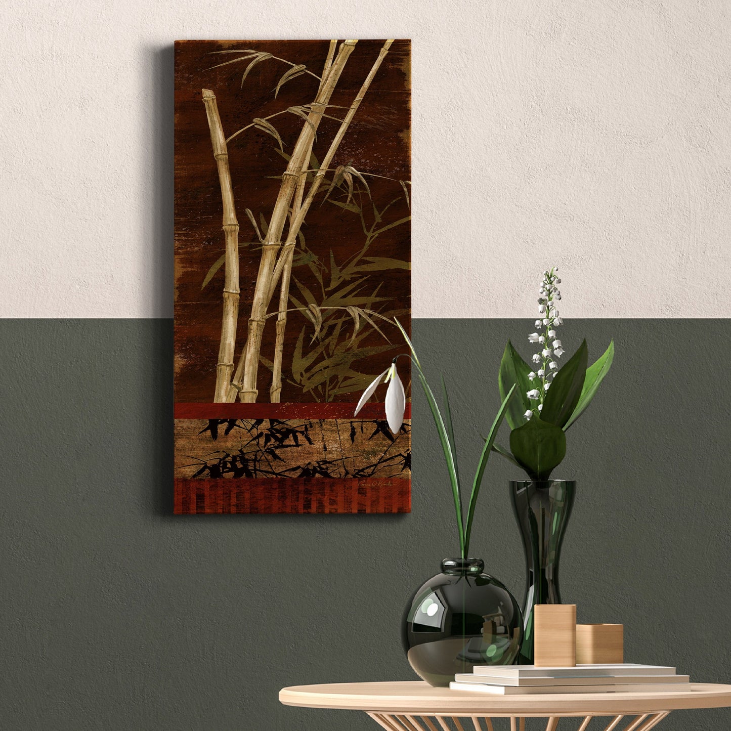 Bamboo Garden I - Premium Gallery Wrapped Canvas - Ready to Hang