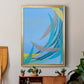 Circulating Flow II - Modern Framed Canvas Print