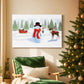 Pearled Village Serenade - Canvas Art Print