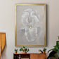 White Iris II - Modern Framed Canvas Print