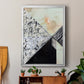 Tiles & Texture Abstract Angles I - Modern Framed Canvas Print