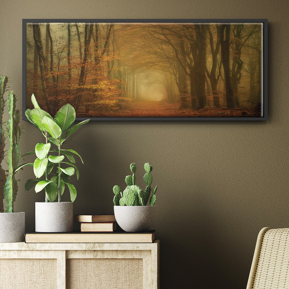Early Light - Floater Framed Canvas Print