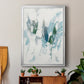 Ice Cavern I - Modern Framed Canvas Print