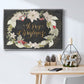 Gilded Christmas Collection A - Framed Gallery Wrapped Canvas in Floating Frame