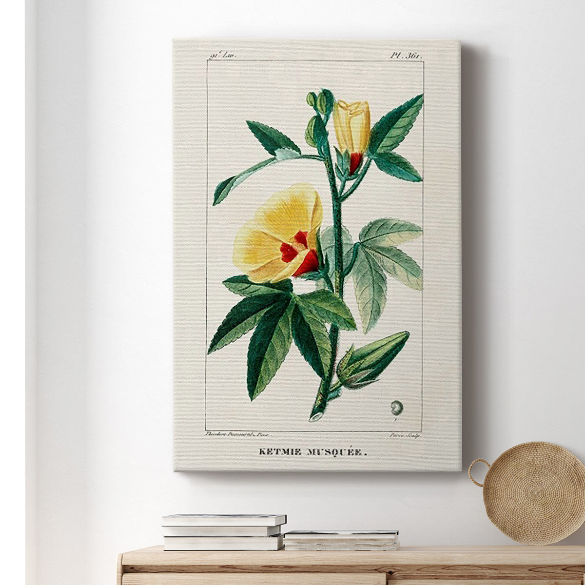 Turpin Tropical Botanicals VI Premium Gallery Wrapped Canvas - Ready to Hang